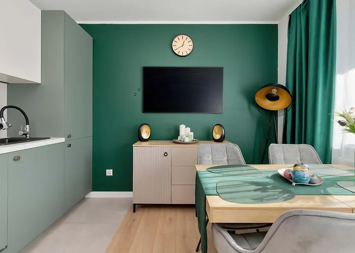 Апартаменты Przytulny Z Balkonem I Biurem W Gdansku By Renters Гданьск