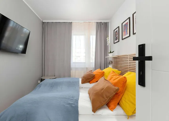 Апартаменты Przytulny Z Balkonem I Biurem W Gdansku By Renters Гданьск
